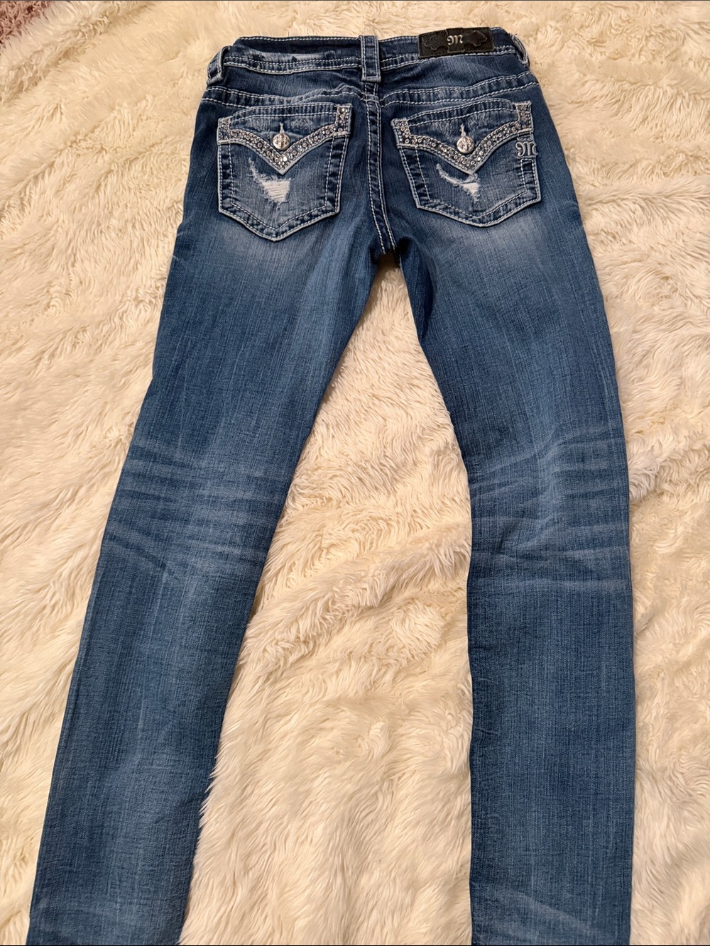 MissMe Medium Wash Blue Women’s Jeans